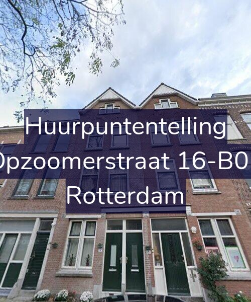 Foto gevel Huurpuntentelling voor Opzoomerstraat 16-B02, Rotterdam