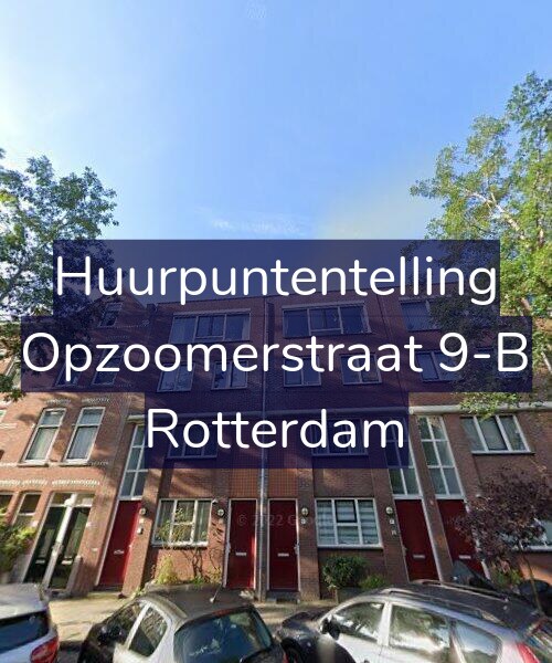 Foto gevel Huurpuntentelling voor Opzoomerstraat 9-B, Rotterdam