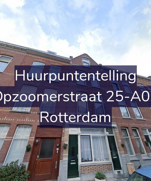 Foto gevel Huurpuntentelling voor Opzoomerstraat 25-A02, Rotterdam