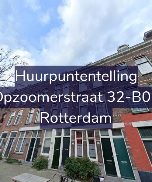 Foto gevel Huurpuntentelling voor Opzoomerstraat 32-B02, Rotterdam