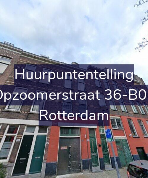 Foto gevel Huurpuntentelling voor Opzoomerstraat 36-B01, Rotterdam