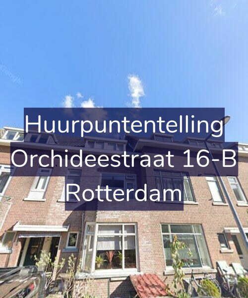 Foto gevel Huurpuntentelling voor Orchideestraat 16-B, Rotterdam