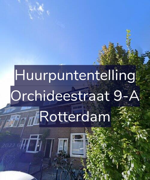 Foto gevel Huurpuntentelling voor Orchideestraat 9-A, Rotterdam