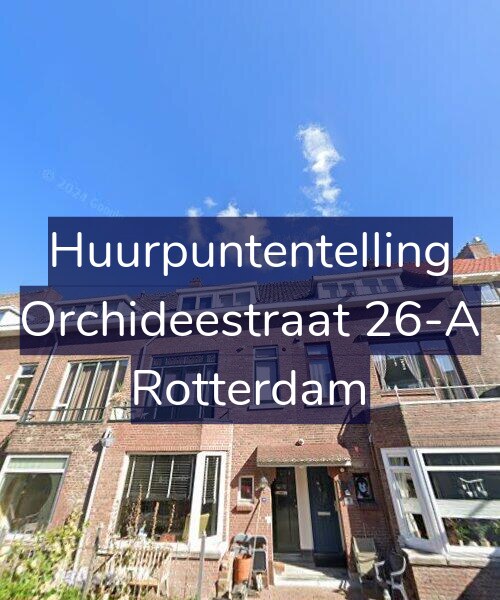 Foto gevel Huurpuntentelling voor Orchideestraat 26-A, Rotterdam