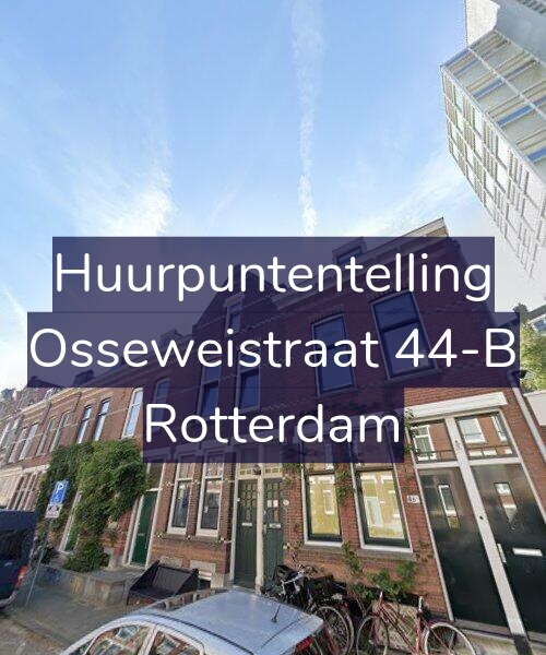 Foto gevel Huurpuntentelling voor Osseweistraat 44-B, Rotterdam