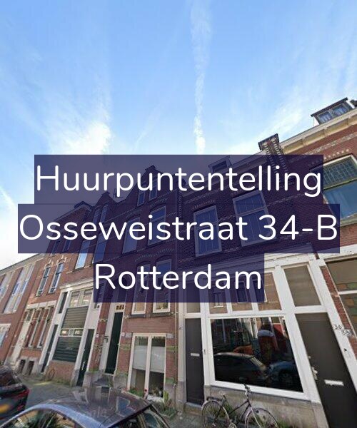 Foto gevel Huurpuntentelling voor Osseweistraat 34-B, Rotterdam
