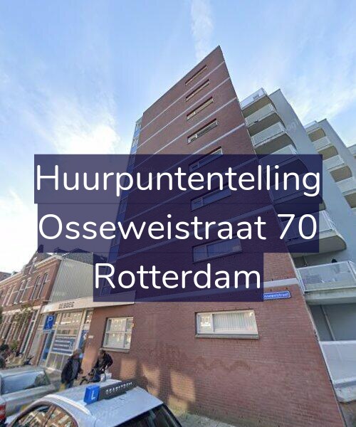 Foto gevel Huurpuntentelling voor Osseweistraat 70, Rotterdam
