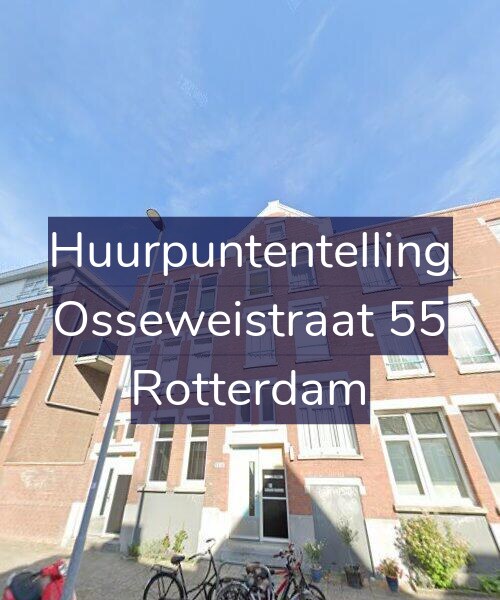 Foto gevel Huurpuntentelling voor Osseweistraat 55, Rotterdam