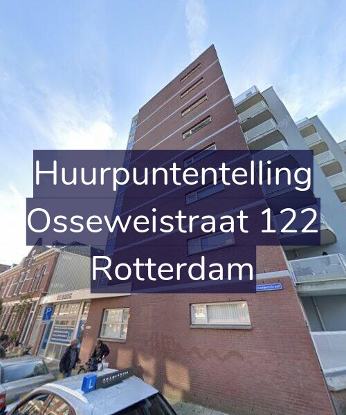 Foto gevel Huurpuntentelling voor Osseweistraat 122, Rotterdam