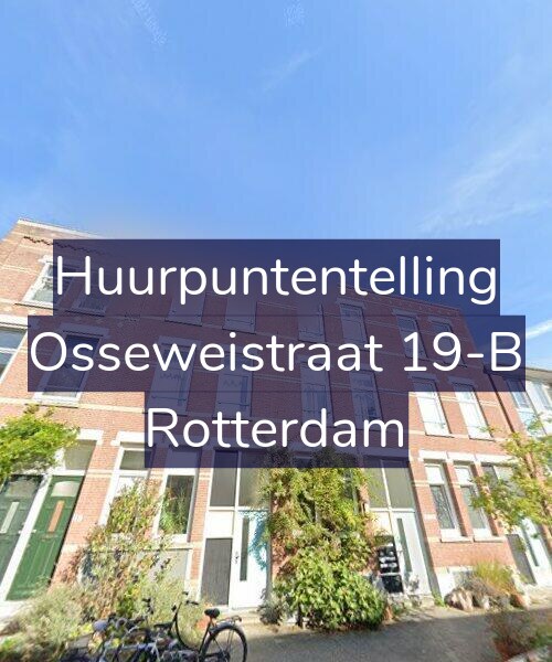Foto gevel Huurpuntentelling voor Osseweistraat 19-B, Rotterdam