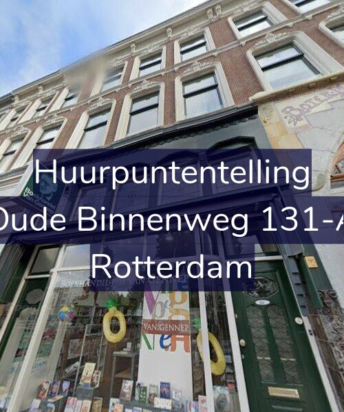 Foto gevel Huurpuntentelling voor Oude Binnenweg 131-A, Rotterdam
