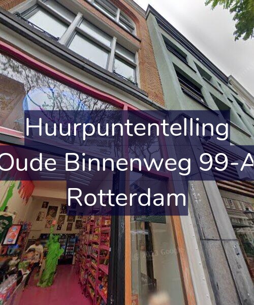 Foto gevel Huurpuntentelling voor Oude Binnenweg 99-A, Rotterdam