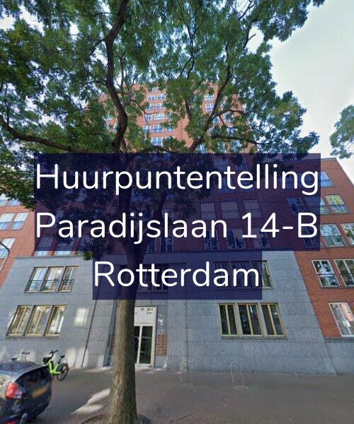 Foto gevel Huurpuntentelling voor Paradijslaan 14-B, Rotterdam
