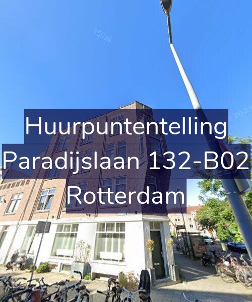 Foto gevel Huurpuntentelling voor Paradijslaan 132-B02, Rotterdam