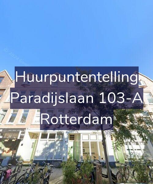 Foto gevel Huurpuntentelling voor Paradijslaan 103-A, Rotterdam