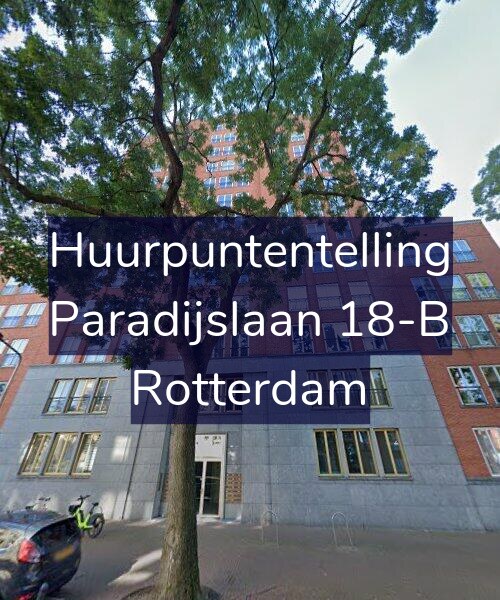 Foto gevel Huurpuntentelling voor Paradijslaan 18-B, Rotterdam