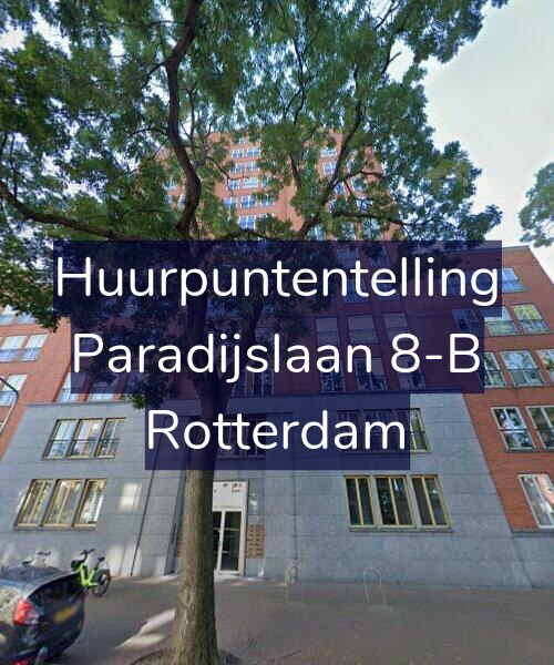 Foto gevel Huurpuntentelling voor Paradijslaan 8-B, Rotterdam