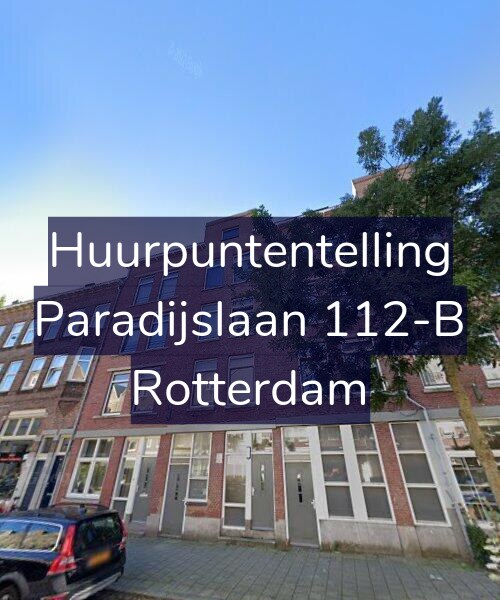 Foto gevel Huurpuntentelling voor Paradijslaan 112-B, Rotterdam