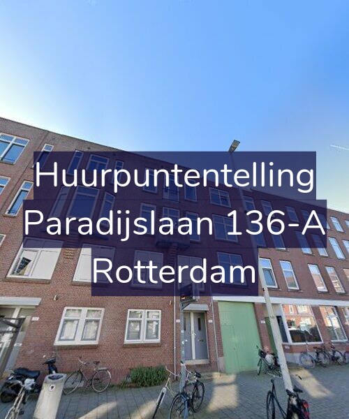 Foto gevel Huurpuntentelling voor Paradijslaan 136-A, Rotterdam