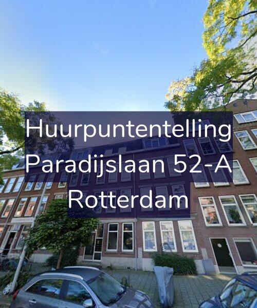 Foto gevel Huurpuntentelling voor Paradijslaan 52-A, Rotterdam