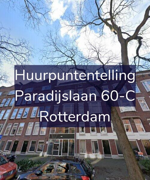 Foto gevel Huurpuntentelling voor Paradijslaan 60-C, Rotterdam