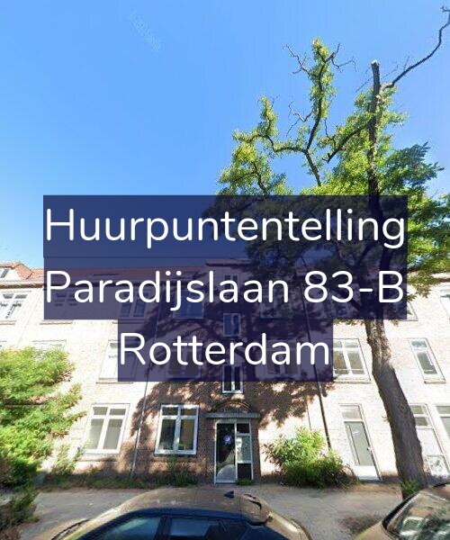 Foto gevel Huurpuntentelling voor Paradijslaan 83-B, Rotterdam