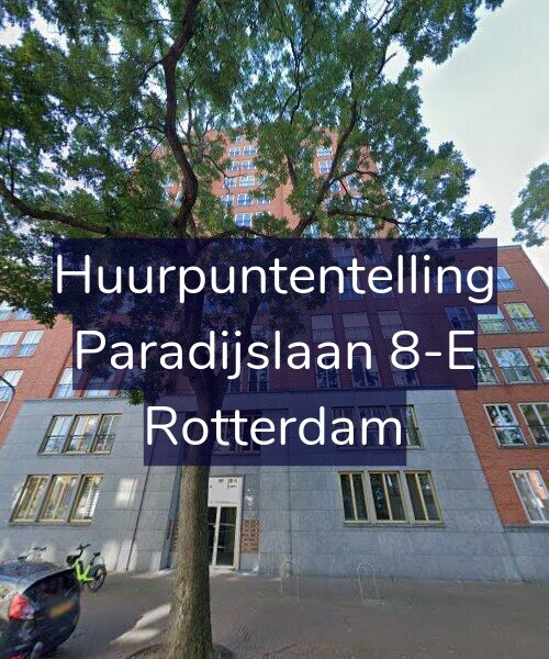 Foto gevel Huurpuntentelling voor Paradijslaan 8-E, Rotterdam