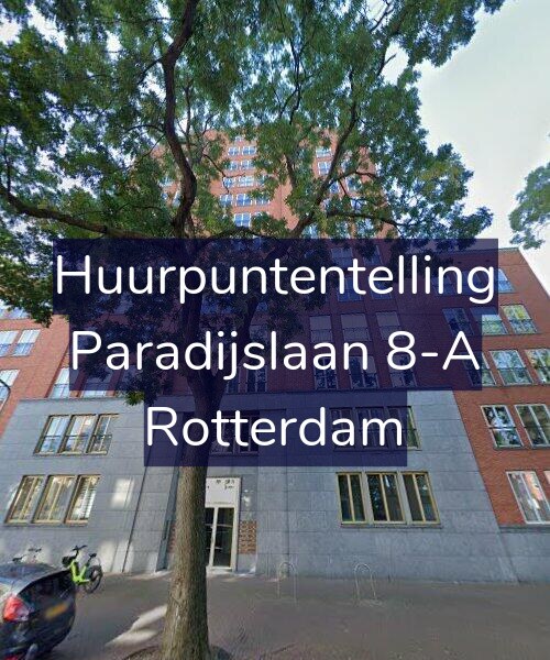 Foto gevel Huurpuntentelling voor Paradijslaan 8-A, Rotterdam