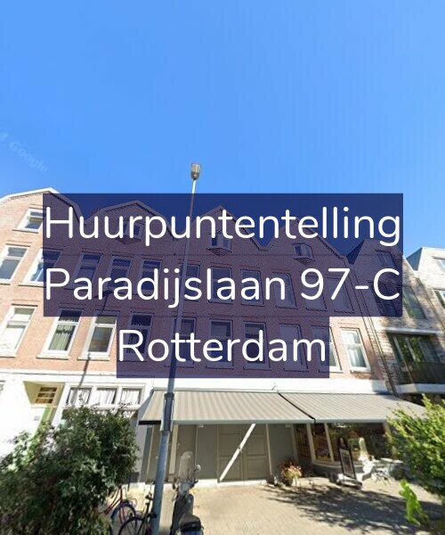 Foto gevel Huurpuntentelling voor Paradijslaan 97-C, Rotterdam
