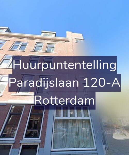 Foto gevel Huurpuntentelling voor Paradijslaan 120-A, Rotterdam