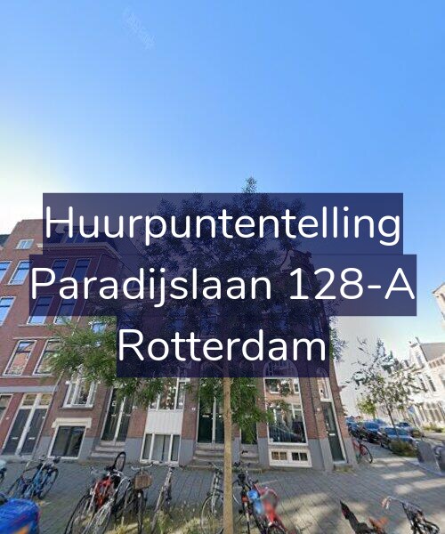Foto gevel Huurpuntentelling voor Paradijslaan 128-A, Rotterdam
