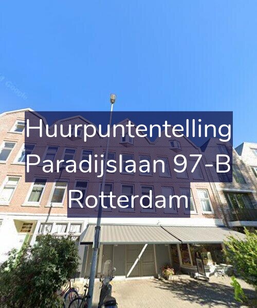 Foto gevel Huurpuntentelling voor Paradijslaan 97-B, Rotterdam