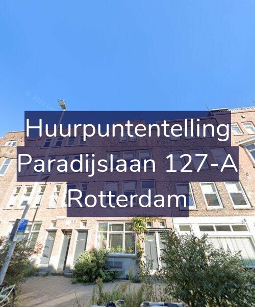 Foto gevel Huurpuntentelling voor Paradijslaan 127-A, Rotterdam