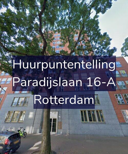 Foto gevel Huurpuntentelling voor Paradijslaan 16-A, Rotterdam