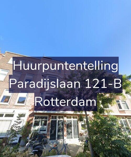 Foto gevel Huurpuntentelling voor Paradijslaan 121-B, Rotterdam