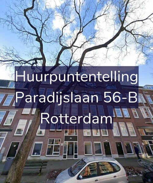 Foto gevel Huurpuntentelling voor Paradijslaan 56-B, Rotterdam