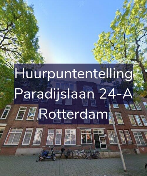 Foto gevel Huurpuntentelling voor Paradijslaan 24-A, Rotterdam