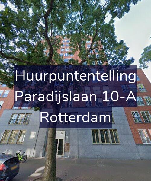 Foto gevel Huurpuntentelling voor Paradijslaan 10-A, Rotterdam