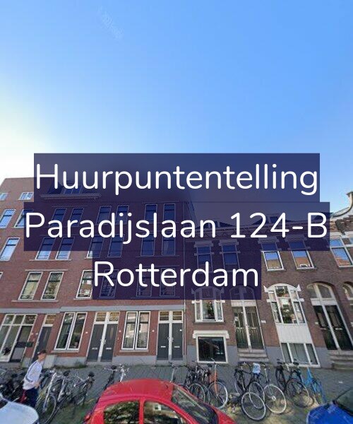 Foto gevel Huurpuntentelling voor Paradijslaan 124-B, Rotterdam