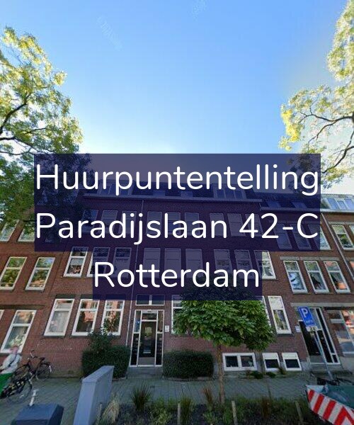 Foto gevel Huurpuntentelling voor Paradijslaan 42-C, Rotterdam