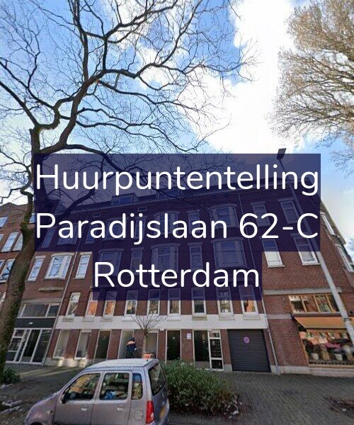 Foto gevel Huurpuntentelling voor Paradijslaan 62-C, Rotterdam