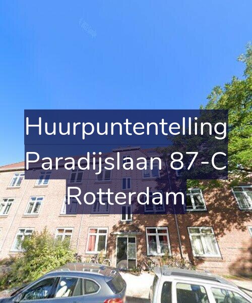 Foto gevel Huurpuntentelling voor Paradijslaan 87-C, Rotterdam