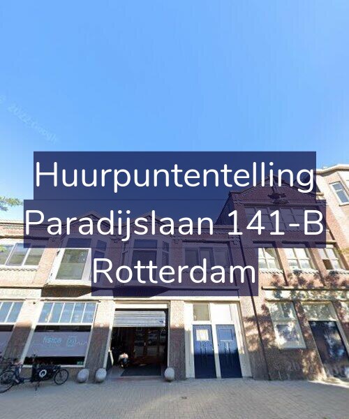 Foto gevel Huurpuntentelling voor Paradijslaan 141-B, Rotterdam