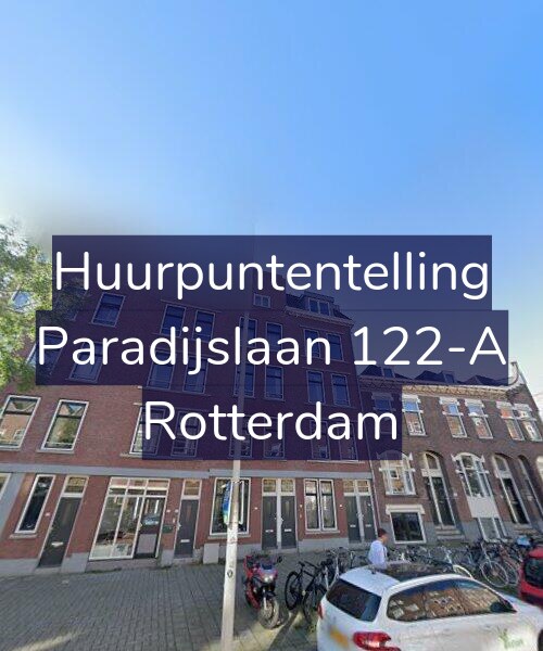 Foto gevel Huurpuntentelling voor Paradijslaan 122-A, Rotterdam