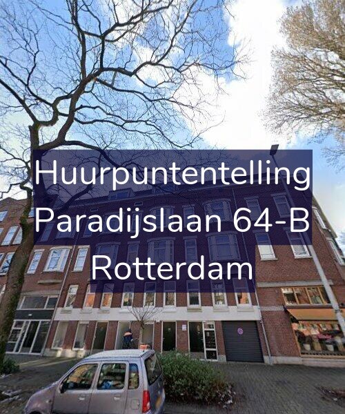 Foto gevel Huurpuntentelling voor Paradijslaan 64-B, Rotterdam