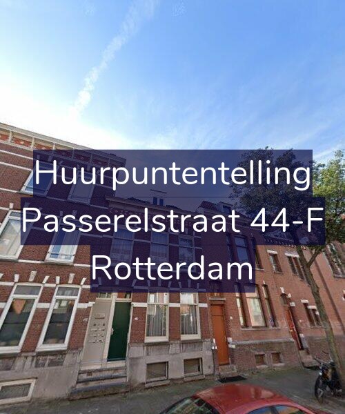 Foto gevel Huurpuntentelling voor Passerelstraat 44-F, Rotterdam