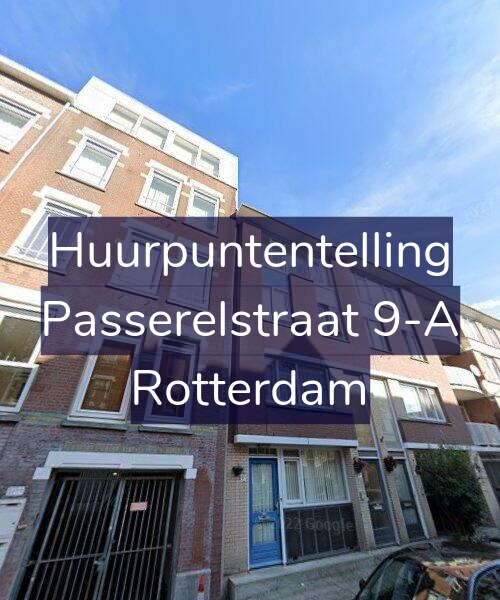 Foto gevel Huurpuntentelling voor Passerelstraat 9-A, Rotterdam