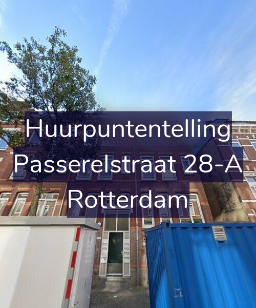 Foto gevel Huurpuntentelling voor Passerelstraat 28-A, Rotterdam