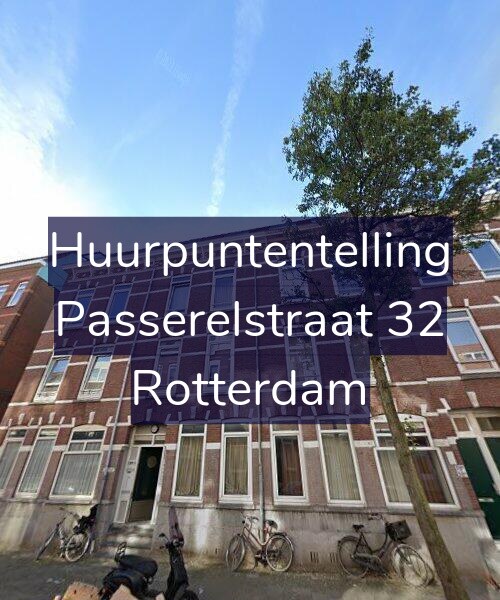Foto gevel Huurpuntentelling voor Passerelstraat 32, Rotterdam