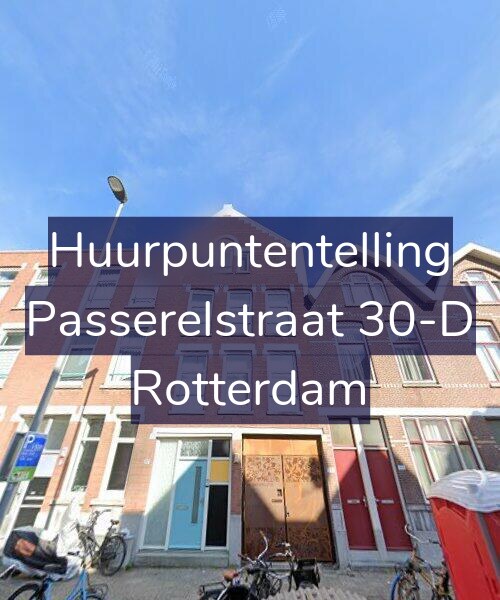 Foto gevel Huurpuntentelling voor Passerelstraat 30-D, Rotterdam